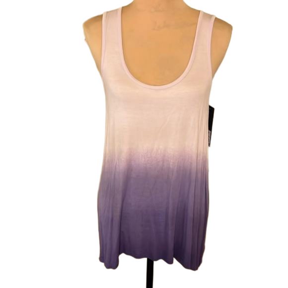Massimo Tops - Massimo gradiated purple tunic size small
